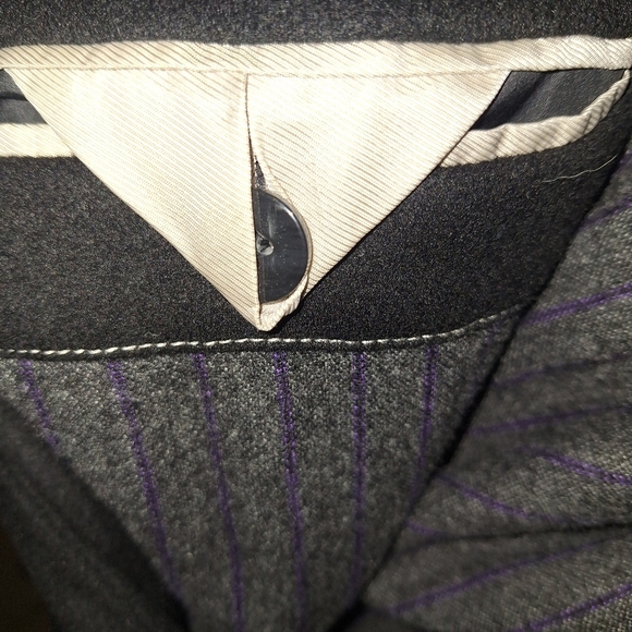 A Boss Mens Wool Blend Black Trench Coat In A  Classic Style. NWT. Luxury. - Picture 7 of 14